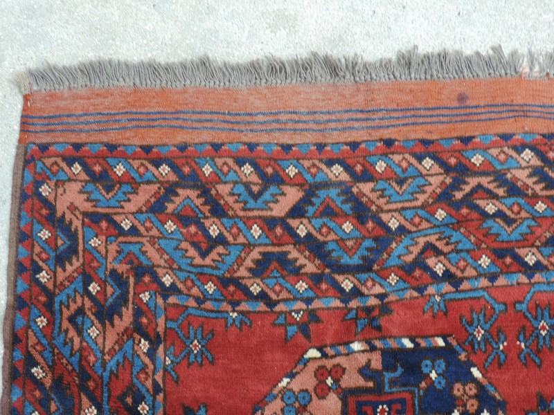6x9ft. Afghan Bokharra Ersari Wool Room Size Rug gallery