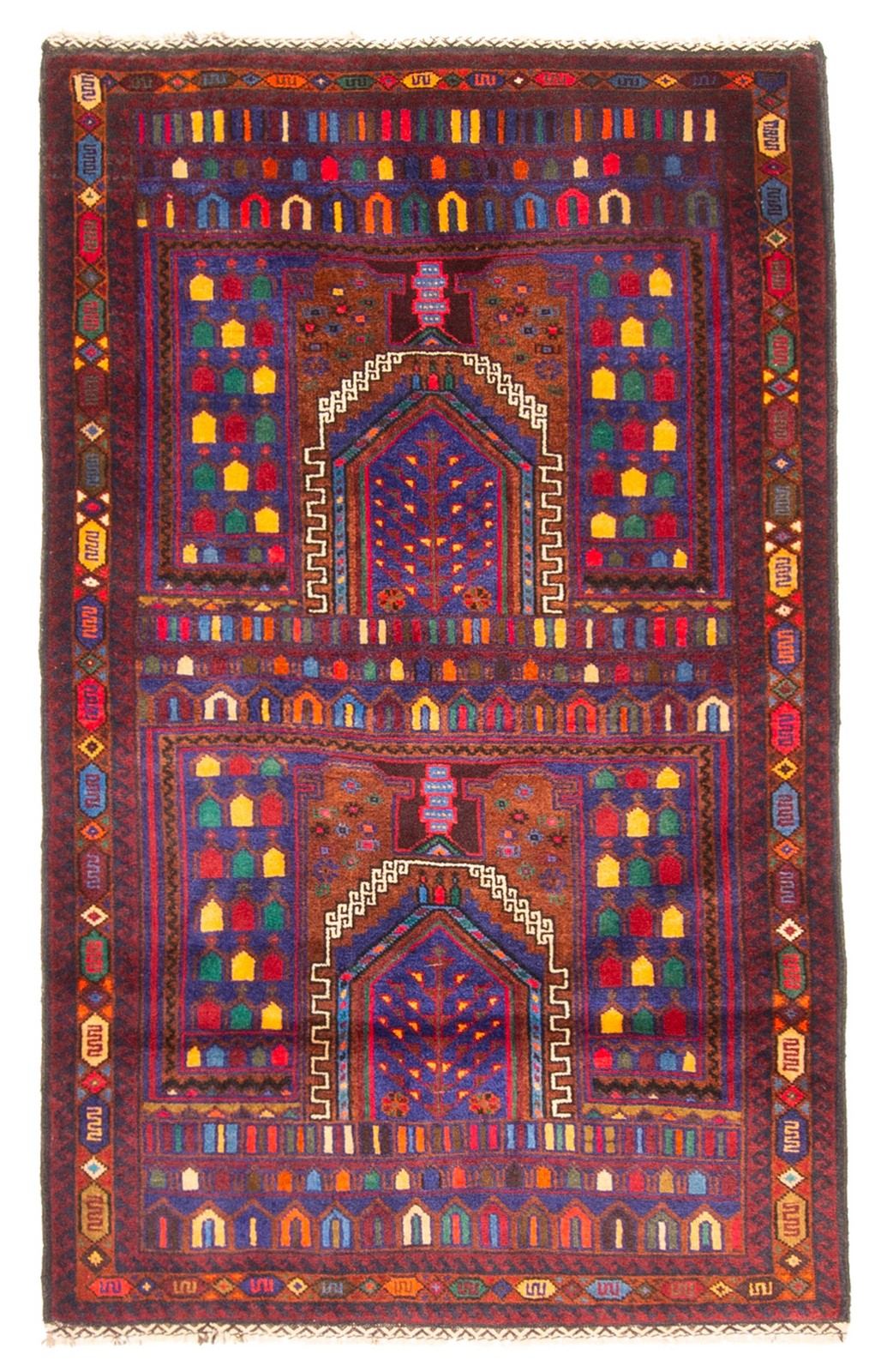 Traditional Vintage Hand-Knotted Area Rug 2'10" x 4'9" Oriental Wool Carpet gallery