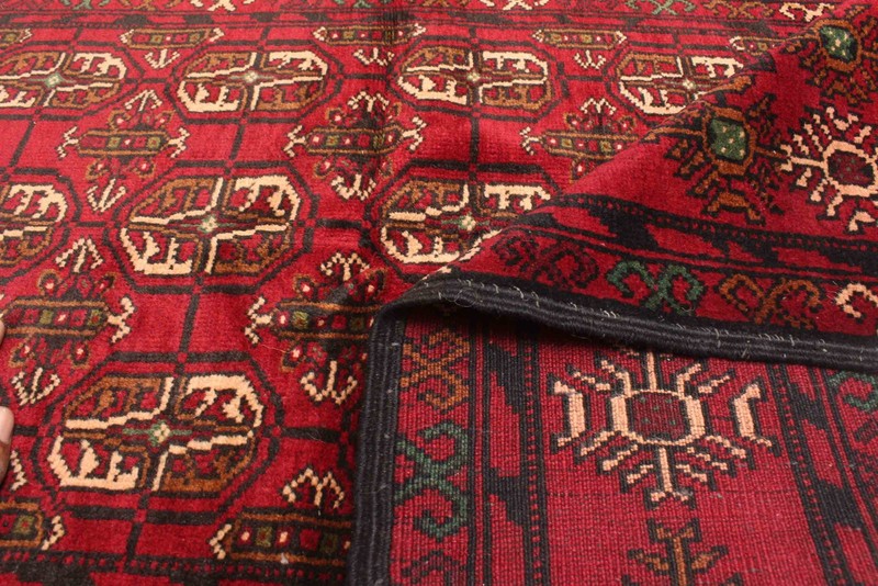 Traditional Vintage Hand-Knotted Carpet 3'5" x 5'11" Wool Area Rug gallery