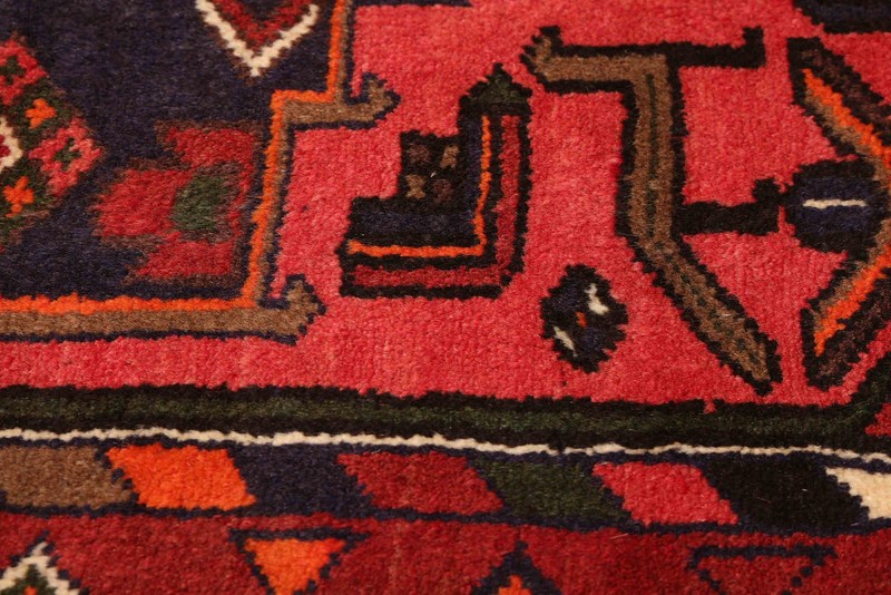 Vintage Hand-Knotted Carpet 3'6" x 4'6" Traditional Oriental Wool Area Rug gallery