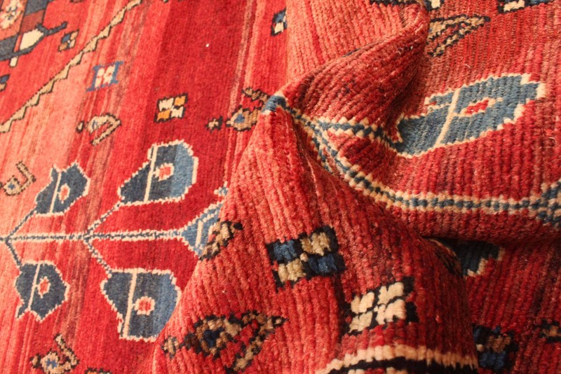 Traditional Vintage Hand-Knotted Area Rug 4'7" x 8'4" Oriental Wool Carpet gallery
