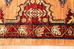 _HERIZ_RUG NEW 2’6″ x 7′ long HALL RUNNER handmade vegetable dye Oriental rug