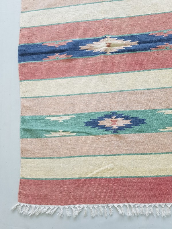 Vintage Handmade Traditional Beautiful Turkish Kilim Floor Rug Carpet 176x113 cm gallery