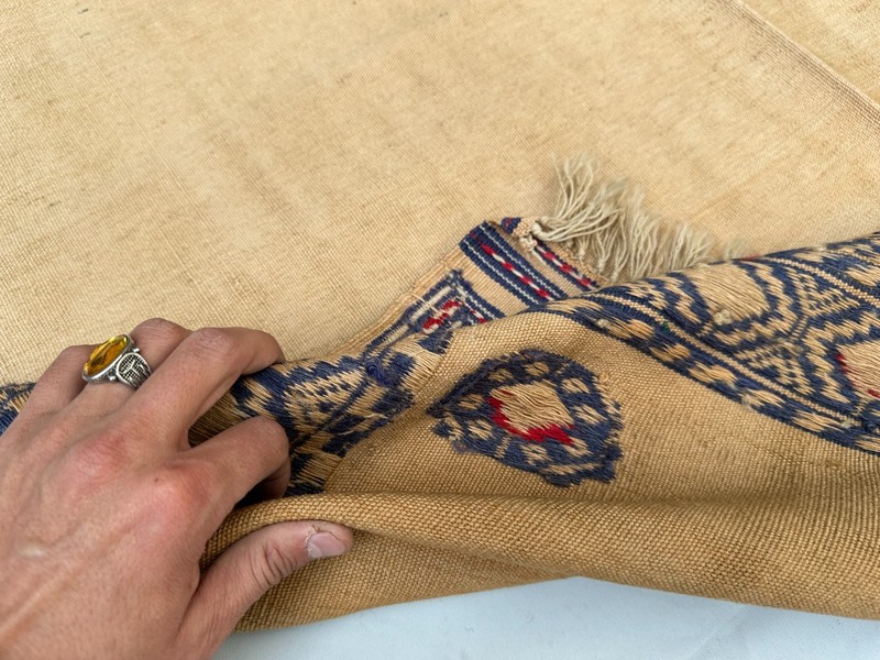 4'8 X 4'9 Ft Vintage Gorgeous Afghan Square Maliky Fine Quality Tribal Kilim gallery