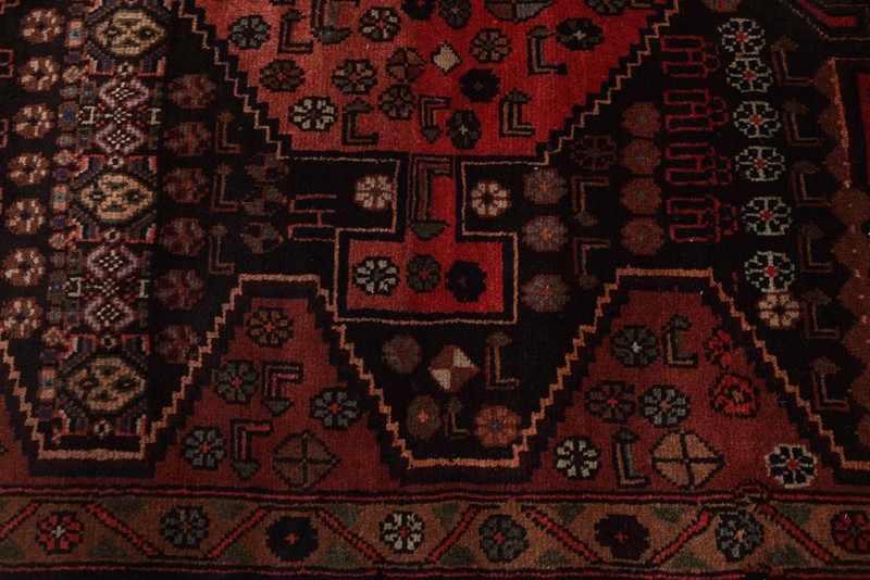 Traditional Vintage Hand-Knotted Area Rug 4'9" x 10'9" Oriental Wool Carpet gallery
