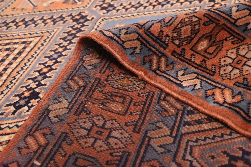 Vintage Hand-knotted Runner Rug 2'11" x 12'6" Traditional Oriental Wool Carpet gallery