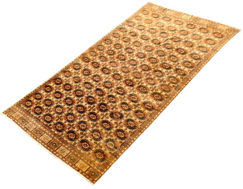 Vintage 5'0" x 8'4" Traditional Hand Knotted Vegetable Dye Wool Area Rug gallery