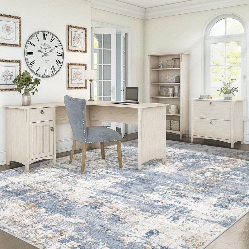 6x9 Area Rugs for Living Room, Washable Modern Abstract Large Area Rug Neutra... gallery