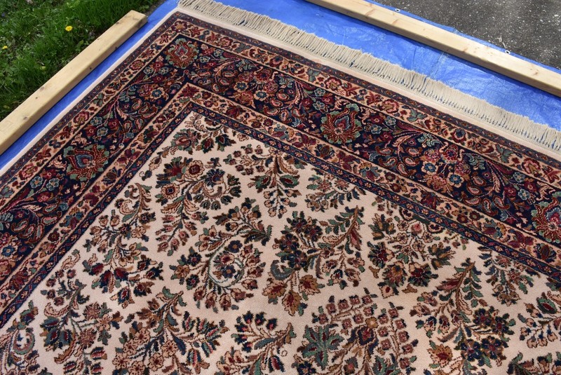 Karastan Rug original Collection 700/760 Ivory Sarouk 8.8x10.6 Super Nice KIS1 gallery