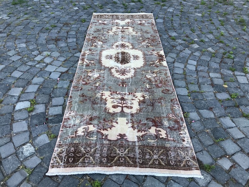Handmade Rug Turkish Area Rug Vintage Rug Oushak Rug Antique Rug Bohemian Rug gallery