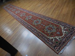 STUNNING 2.7×20 TURKISH HERIZ RUG VIBRANT FRESH COLOR PALETTE MODERN SCHEME