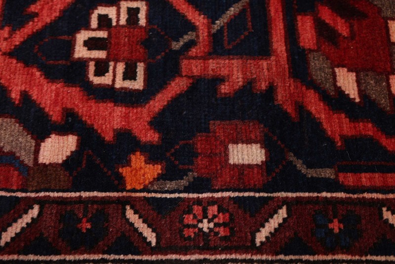 Vintage 6'7" x 9'11" Traditional Hand Knotted Vegetable Dye Wool Area Rug gallery