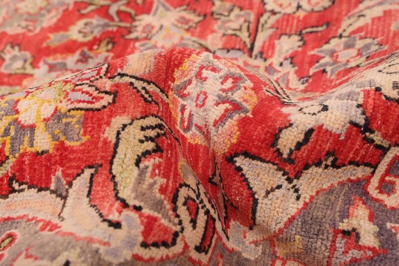 Vintage 8'0" x 12'8" Traditional Hand Knotted Vegetable Dye Wool Area Rug gallery