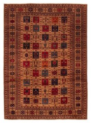 Vintage Traditional Hand-Knotted Area Rug 6’8″ x 9’5″ Oriental Wool Carpet