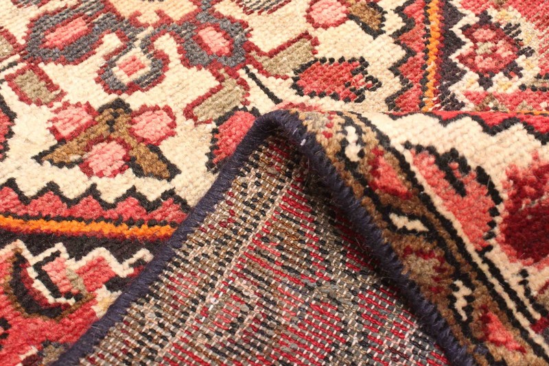 Vintage Hand-knotted Runner Rug 2'6" x 6'2" Traditional Oriental Wool Carpet gallery