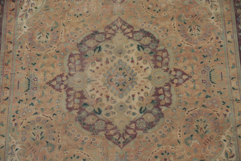 Vintage Traditional Vintage Area Rug 7x10 ft Hand-knotted Wool for Living Room gallery