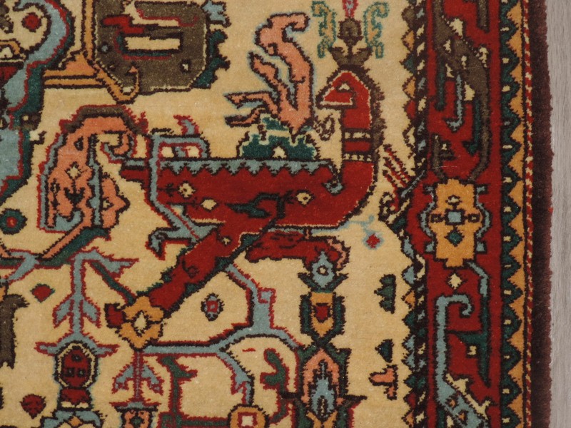 3x6ft. Handmade Azerbaijan Wool Rug gallery