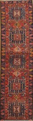 Heritage Richness: 10 ft Runner Rug 3×10 Vintage Tribal Geometric Handmade Rug