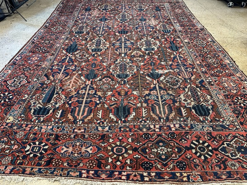 Tremendous Tribal - 1910 Antique Oriental Rug - Nomadic Carpet - 10.2 X 16 Ft gallery