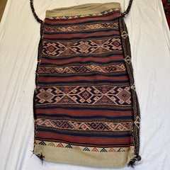Antique Hand knotted Authentic Turkish Tribal Marash Area Grain Bag
