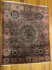 5 ft X 6 ft Fine Quality Genuine Antique Handmade Perssian Keshan Rug Ca1920