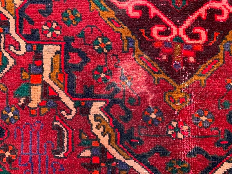 Vintage Anatolian Runner: Hand Knotted Wool Hallway Rug 4x13 ft gallery