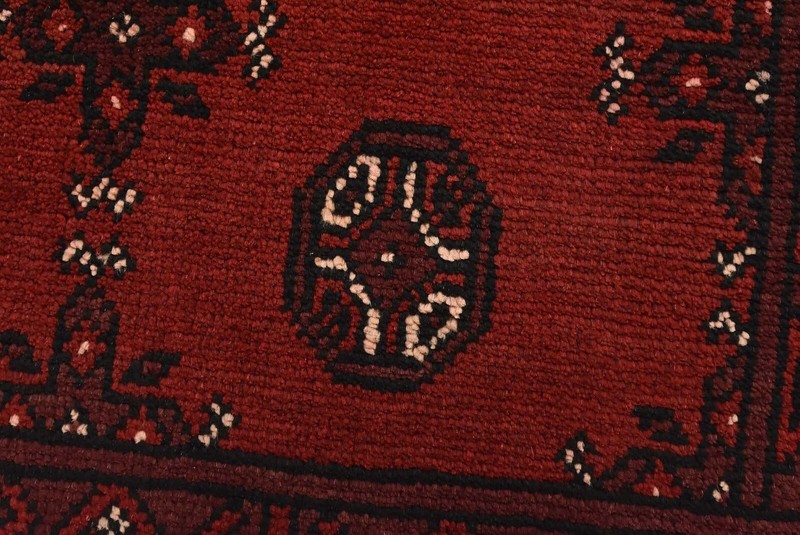 Vintage Tribal Oriental 4′ x 6′ Red Wool Traditional Hand-Knotted Area Rug gallery
