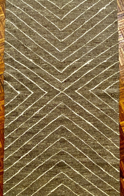 Moroccan Flatwoven Runner, ca. 20th Century 4ft x 15 ft gallery