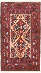 Traditional Vintage Hand-Knotted Carpet 3’5″ x 6’4″ Wool Area Rug