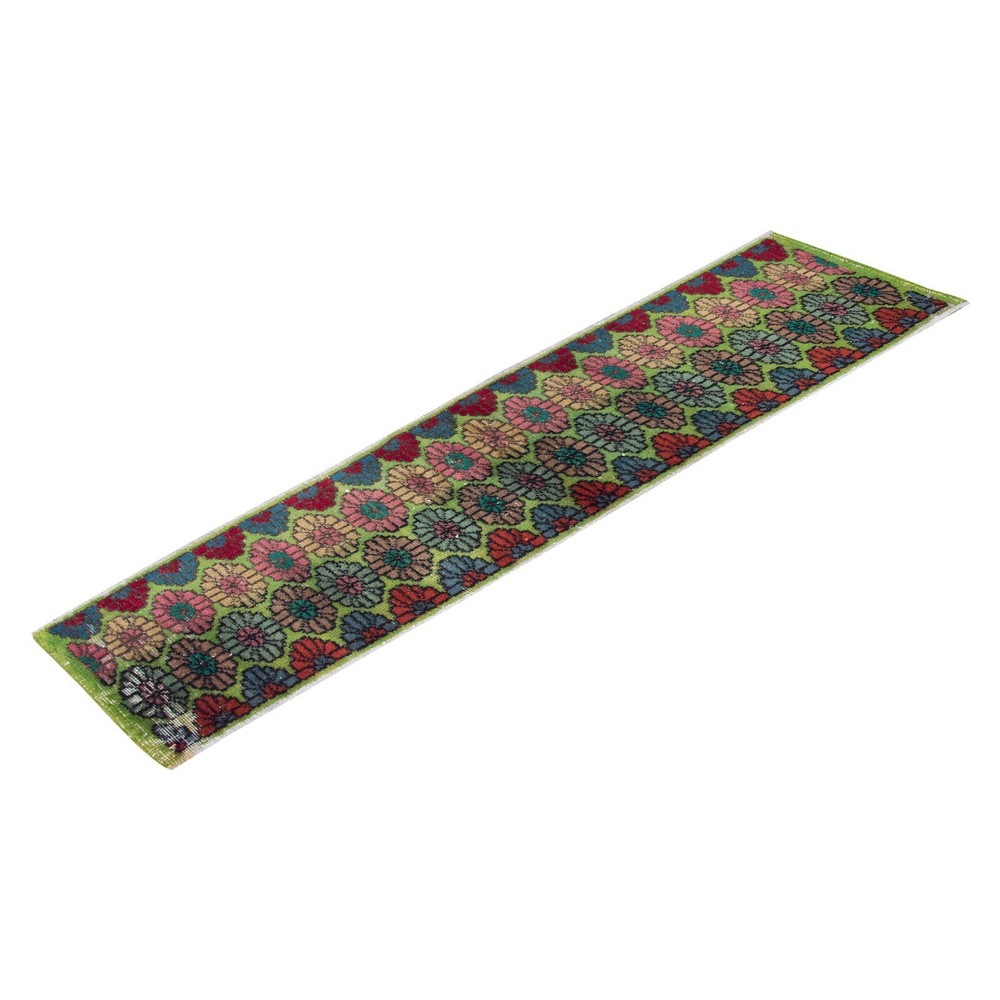Turkish Runner,Vintage Style Runner,Oushak Rug,Floor Rug,Runner Rug, 1'4X6 feet