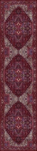 Modern Vintage Turkish Lavender Runner Rug 2'5"x10" - Washable, Foldable, Luxury gallery