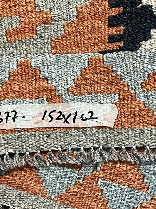 Vintage Kilim Traditional Hand Made Oriental Wool Kilim 5ftx3.2ft 152cmx102cm gallery