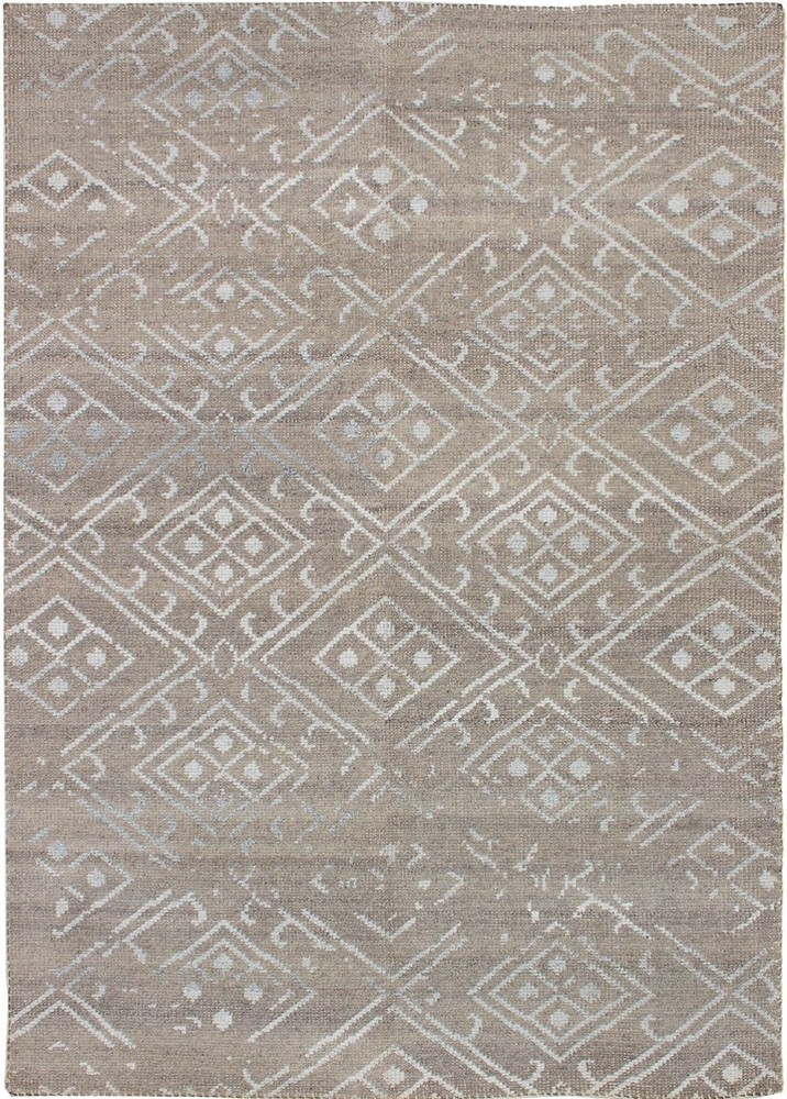 Vintage Hand-Knotted Area Rug 5'3" x 7'5" Traditional Oriental Wool Carpet