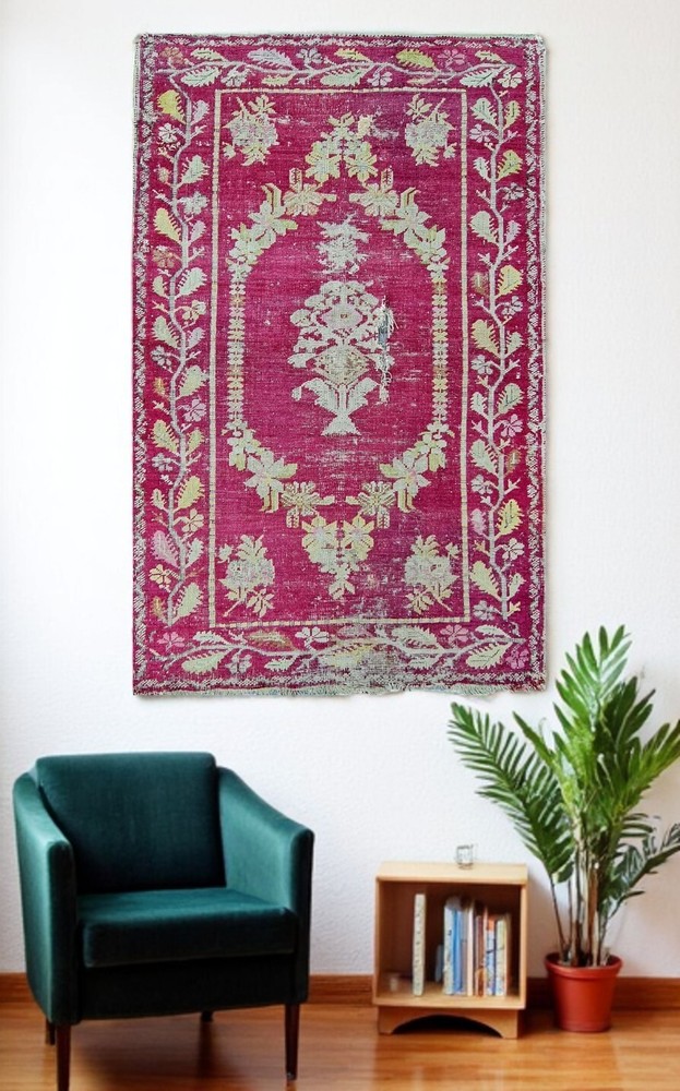 PERFECT CONDITION RARE FINDS, Purple rug, Antique decor, antique item, rug