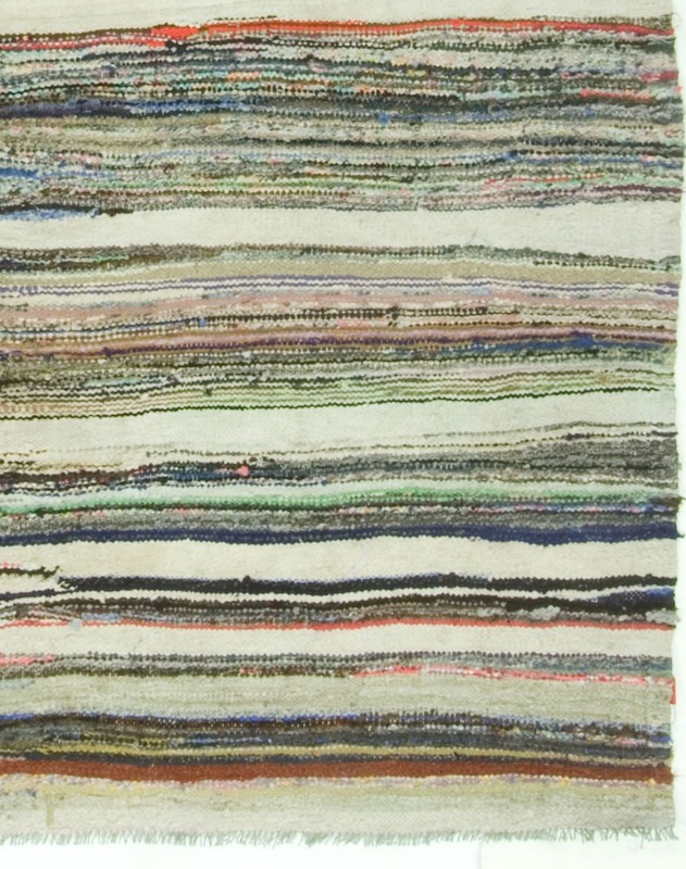 Vintage Turkish Hand Woven Kilim Area Rug 5'9" X 8' e22457 gallery