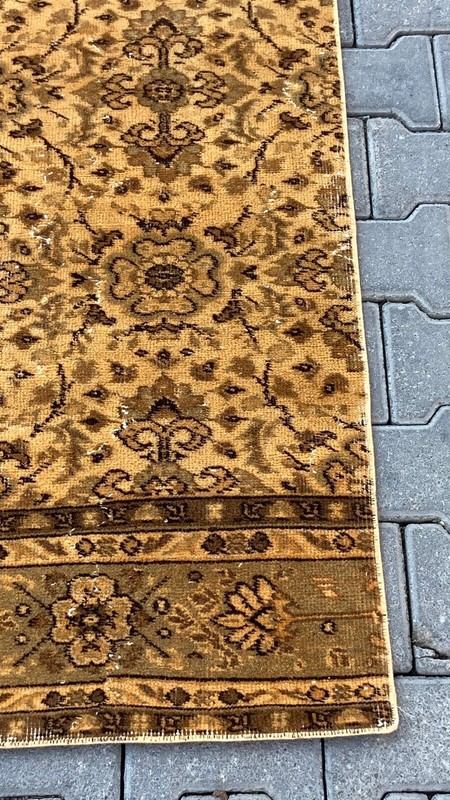 2x11 ft Runner Rug, Hallway Decor Rug, Bedroom Rug, 2x11 Kitchen Rug, Vintage gallery