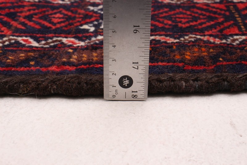 Vintage Geometric Area Rug 3'3" x 5'11" Traditional Hand-Knotted Wool Carpet gallery