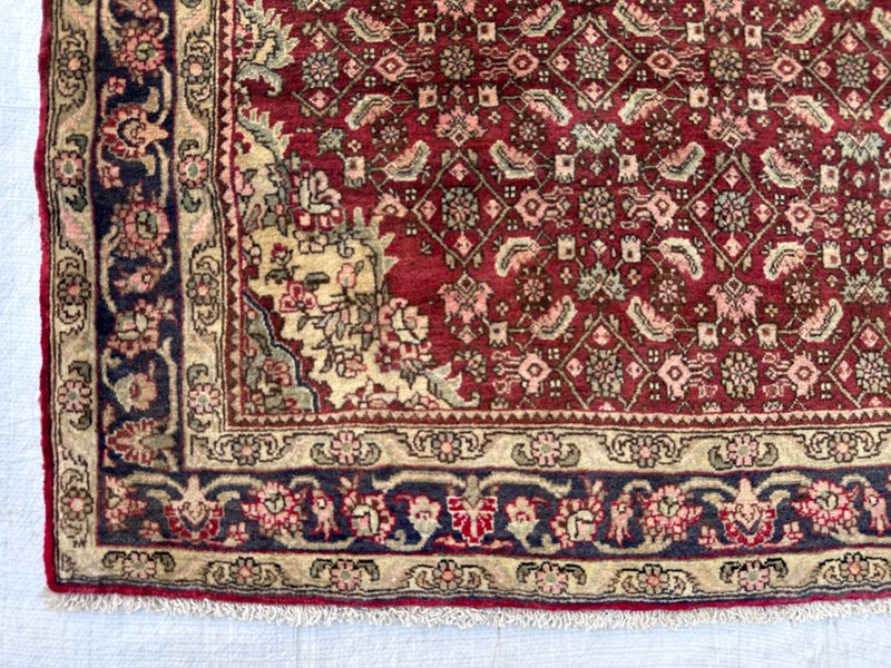 Stunning Authentic Oriental Keshan Fine Quality Natural Vegetable Dye Floral Rug gallery