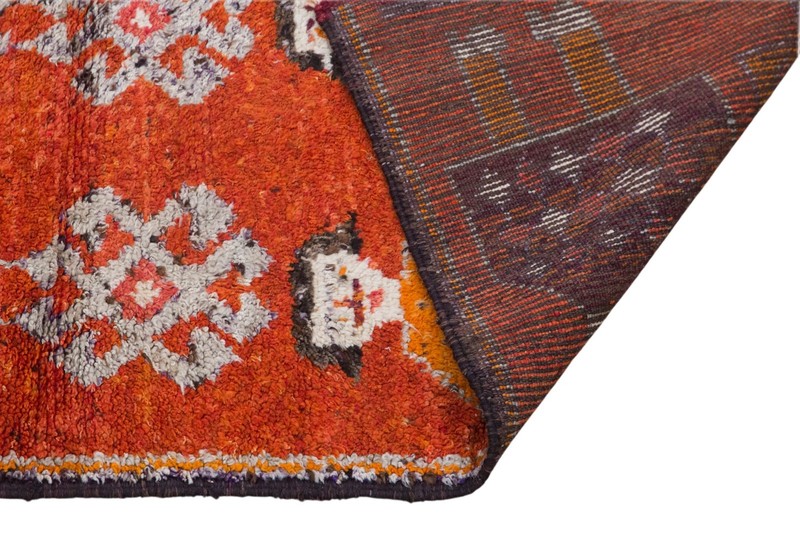 Handmade Turkish Runner 92x265 cm (3'0" x 8'8"), Vintage Wool, 60+ Years Old gallery
