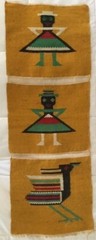 Vintage Peruvian Hand Woven and Hand Made – Wool Hanging Tapestry  