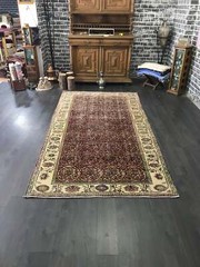 4.9×9.3 Large Vintage Turkish Oushak Rug