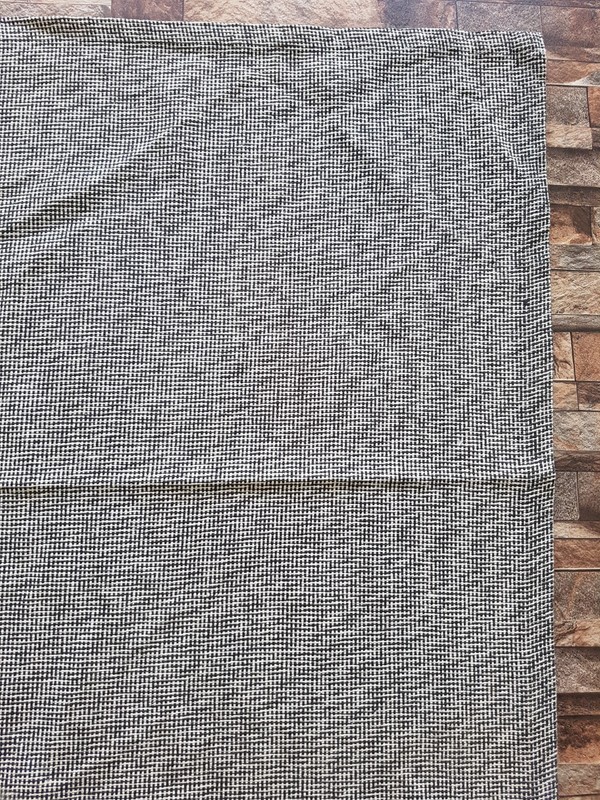 Vintage Handmade Scotland Plain Weave Traditional Wool Kilim Rug 223x154 cm gallery
