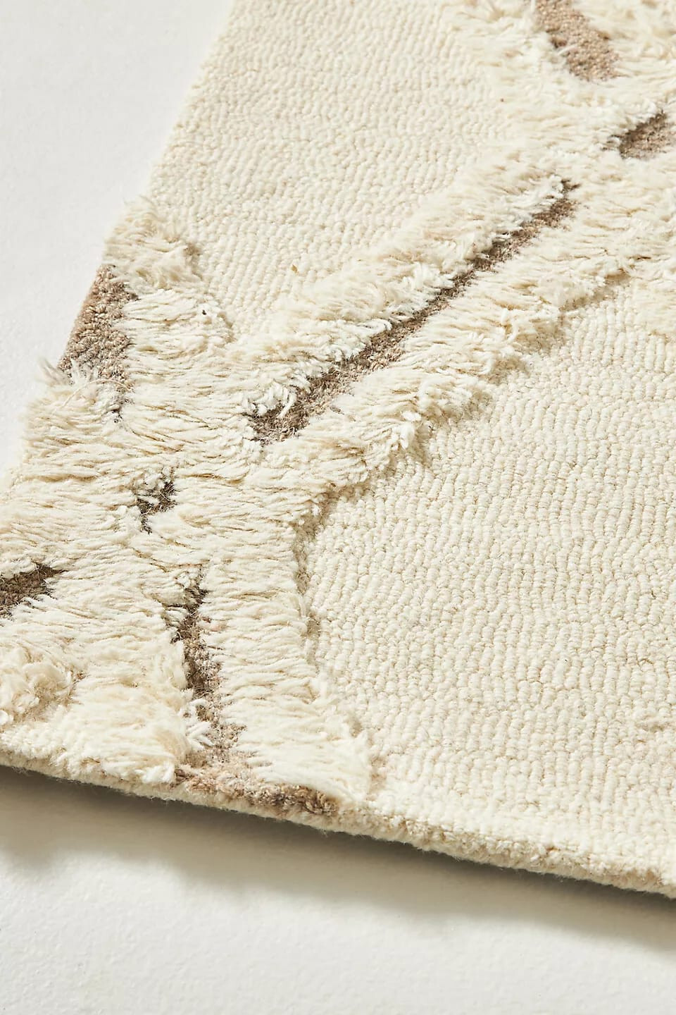 hand tufted rug wool area rug modern loop and cut carpet diamond design rug gallery