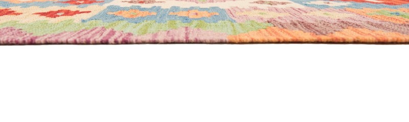 Kelim Afghan 288x77 cm Handwoven Oriental Carpet Rug Runner Kilim gallery