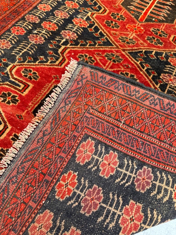 COLLECTORS’ ITEM Antique Taimani Natural Vegetable Dye Super Fine Quality Carpet gallery