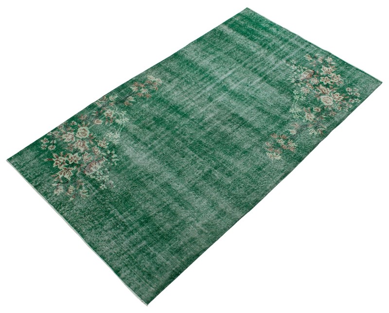 Traditional Vintage Hand-Knotted Area Rug 5'4" x 9'2" Oriental Wool Carpet gallery