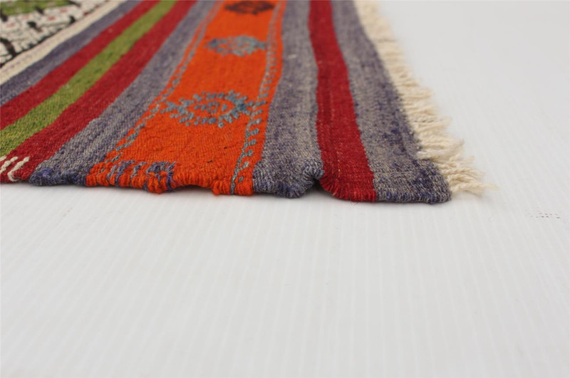 Vintage 5'8" x 11'9" Traditional Wool Hand Woven Oriental Area Rug gallery