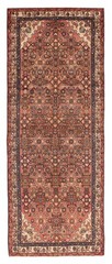 3’5″ x 9’1″ Vintage Hand-knotted Runner Rug Traditional Oriental Wool Carpet