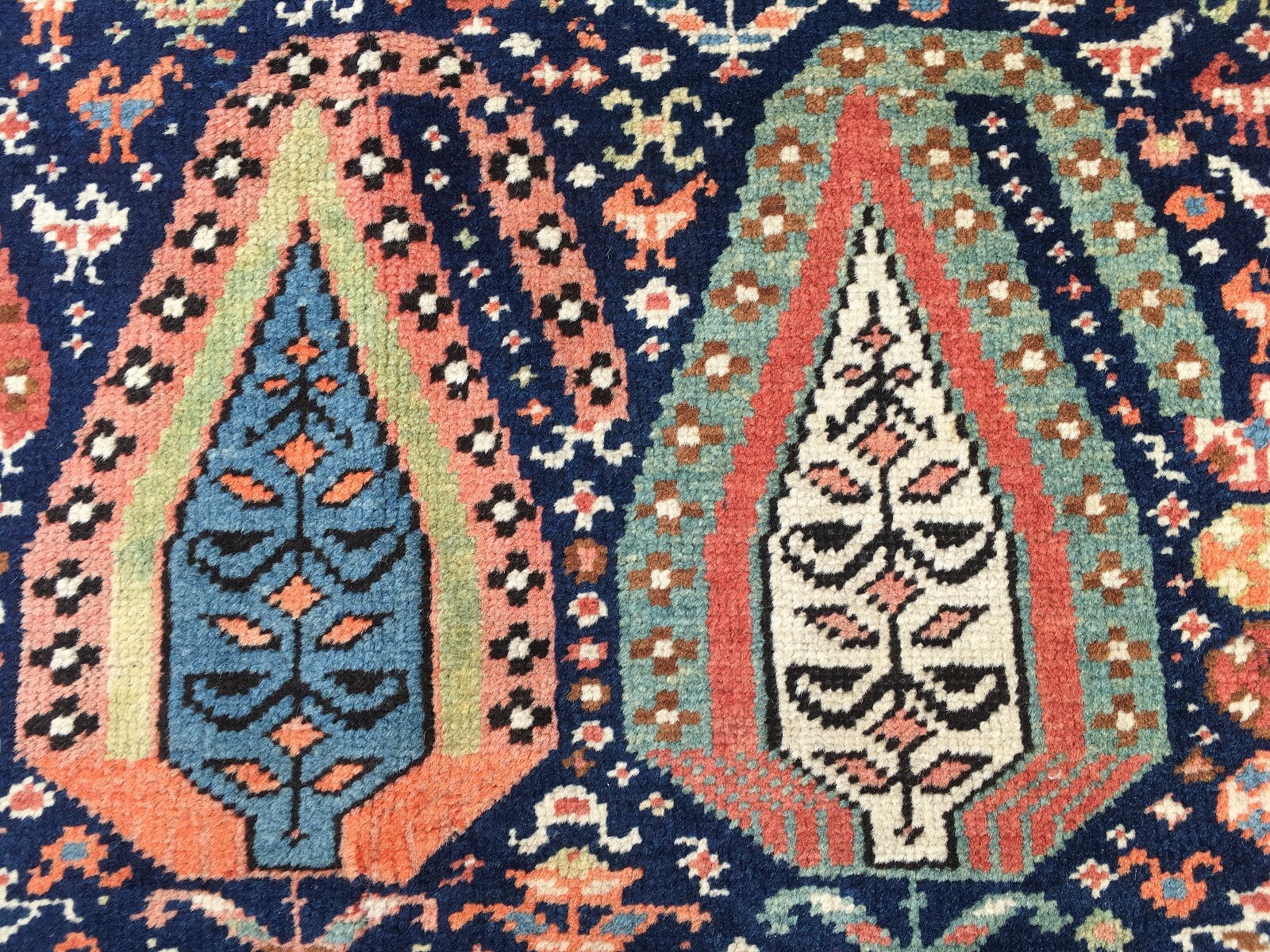 ANTIQUE CAUCASIAN ( GENDJE ) Runner LATE 19th CENTURY Size : 3' 10" x 9' 6" gallery
