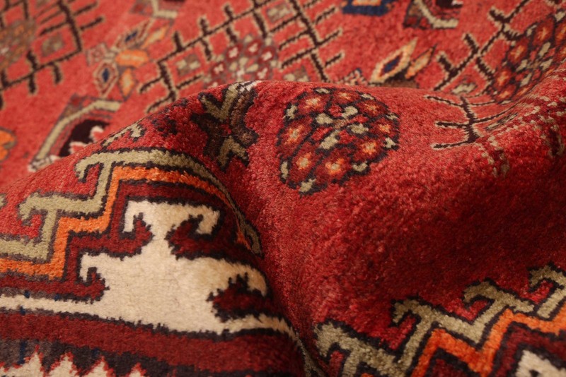 Vintage Hand-knotted Runner Rug 4'5" x 9'10" Traditional Oriental Wool Carpet gallery